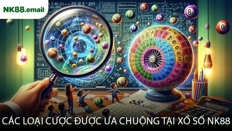 Các Loại Cược Được ưa Chuộng Tại Xổ Số NK88